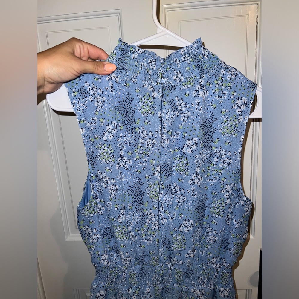 Bcbgeneration Smocked Neck Ruffle Mini Dress - image 6